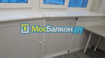 Шкаф на балкон купить в Видном на заказ недорого от МосБалкон