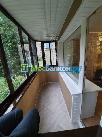 Заказать балкон в Видном цена от 1320 руб | Остекление балконов и лоджий МосБалкон