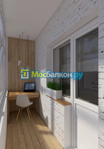 Заказать балкон в Видном цена от 1320 руб | Остекление балконов и лоджий МосБалкон
