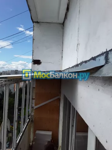Крыша на балконе в Видном монтаж и ремонт по выгодной цене от МосБалкон