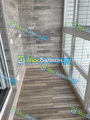 Панорамное остекление заказать под ключ по выгодной цене в Видном от компании МосБалкон