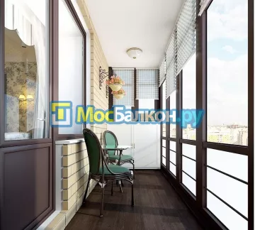 Заказать балкон в Видном цена от 1320 руб | Остекление балконов и лоджий МосБалкон