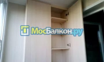 Шкаф на балкон купить в Видном на заказ недорого от МосБалкон