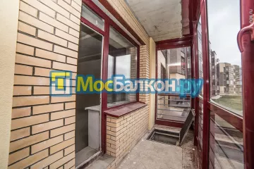 Шкаф на балкон купить в Видном на заказ недорого от МосБалкон