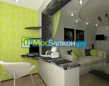 Утепление балкона с объединением с квартирой