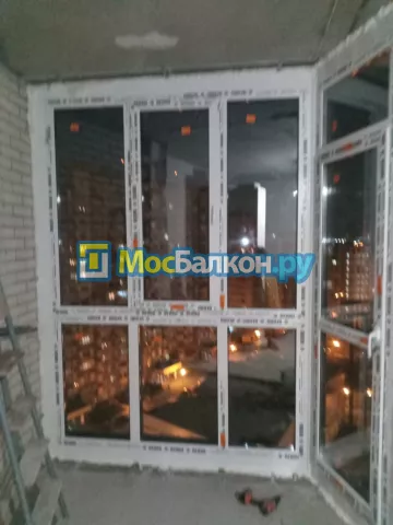 Панорамное остекление заказать под ключ по выгодной цене в Видном от компании МосБалкон