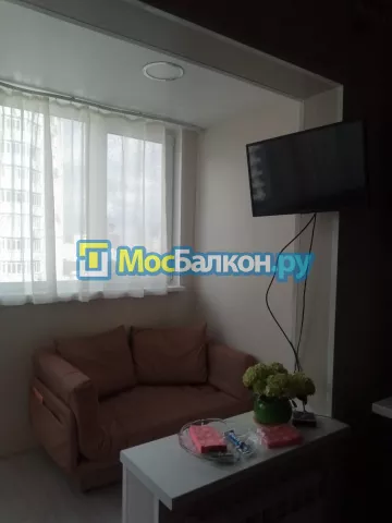 Объединение балкона и лоджии с комнатой в  Видном