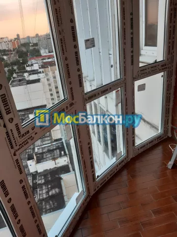 Панорамное остекление заказать под ключ по выгодной цене в Видном от компании МосБалкон
