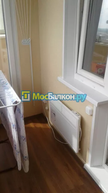 Отделка балкона и лоджии пластиковыми ПВХ панелями в Видном от компании МосБалкон