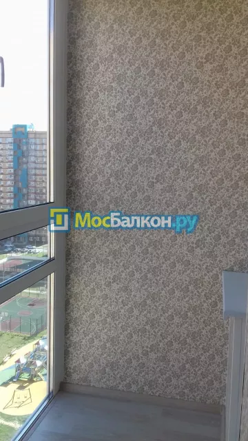 Отделка балкона и лоджии пластиковыми ПВХ панелями в Видном от компании МосБалкон