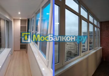 Заказать балкон в Видном цена от 1320 руб | Остекление балконов и лоджий МосБалкон
