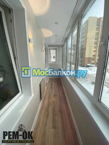 Заказать балкон в Видном цена от 1320 руб | Остекление балконов и лоджий МосБалкон