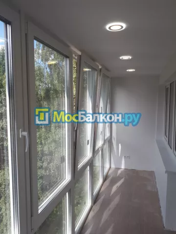 Панорамное остекление заказать под ключ по выгодной цене в Видном от компании МосБалкон