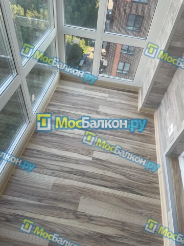 Панорамное остекление заказать под ключ по выгодной цене в Видном от компании МосБалкон