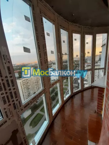 Панорамное остекление заказать под ключ по выгодной цене в Видном от компании МосБалкон