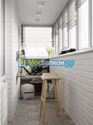 Заказать балкон в Видном цена от 1320 руб | Остекление балконов и лоджий МосБалкон