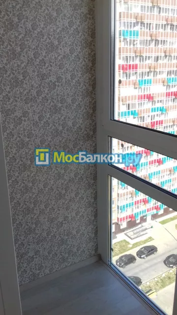 Отделка балкона и лоджии пластиковыми ПВХ панелями в Видном от компании МосБалкон