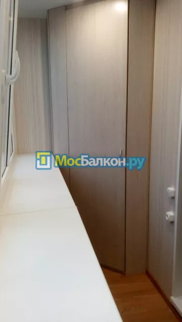 Шкаф на балкон купить в Видном на заказ недорого от МосБалкон
