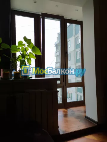 Панорамное остекление заказать под ключ по выгодной цене в Видном от компании МосБалкон