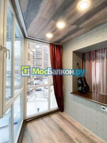 Заказать балкон в Видном цена от 1320 руб | Остекление балконов и лоджий МосБалкон