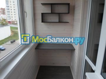 Остекление утепление и отделка балконов в новокосино