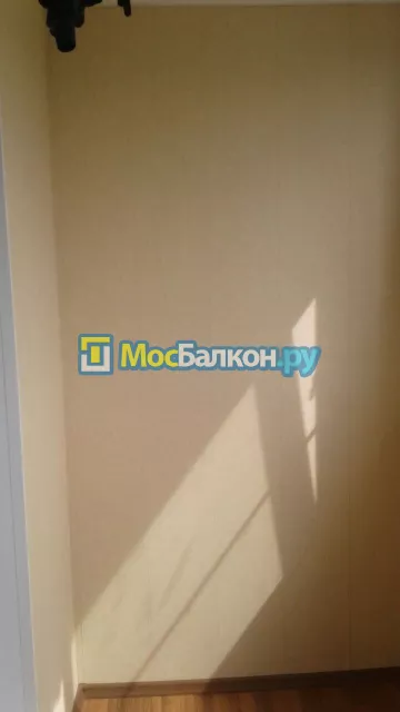 Отделка балкона и лоджии пластиковыми ПВХ панелями в Видном от компании МосБалкон