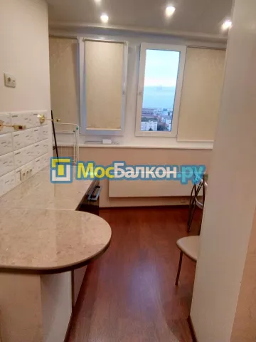 Объединение балкона и лоджии с комнатой в  Видном