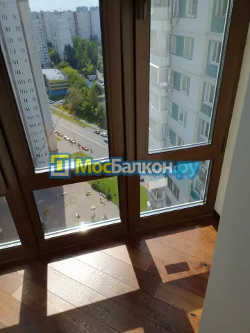 Панорамное остекление заказать под ключ по выгодной цене в Видном от компании МосБалкон