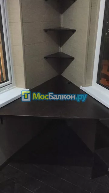 Шкаф на балкон купить в Видном на заказ недорого от МосБалкон