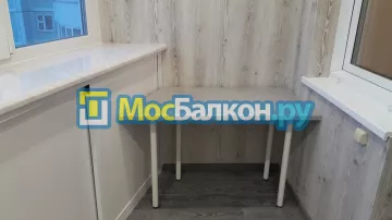 Шкаф на балкон купить в Видном на заказ недорого от МосБалкон