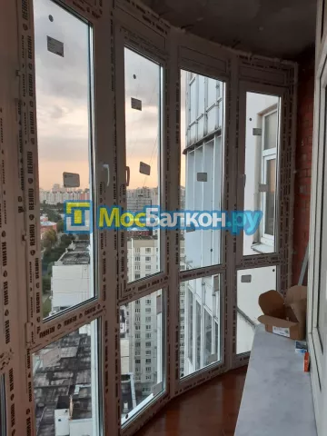 Панорамное остекление заказать под ключ по выгодной цене в Видном от компании МосБалкон