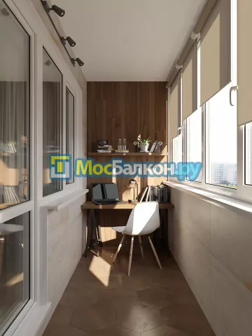 Заказать балкон в Видном цена от 1320 руб | Остекление балконов и лоджий МосБалкон