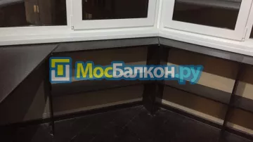 Шкаф на балкон купить в Видном на заказ недорого от МосБалкон