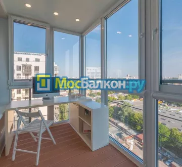 Шкаф на балкон купить в Видном на заказ недорого от МосБалкон