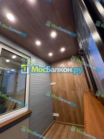 Отделка балконов в Видном | Отделка балконов и лоджий и обшивка под ключ в МосБалкон