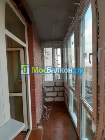 Панорамное остекление заказать под ключ по выгодной цене в Видном от компании МосБалкон