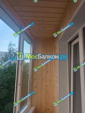ОТДЕЛКА ЛОДЖИИ ДЕРЕВОМ ПОД КЛЮЧ